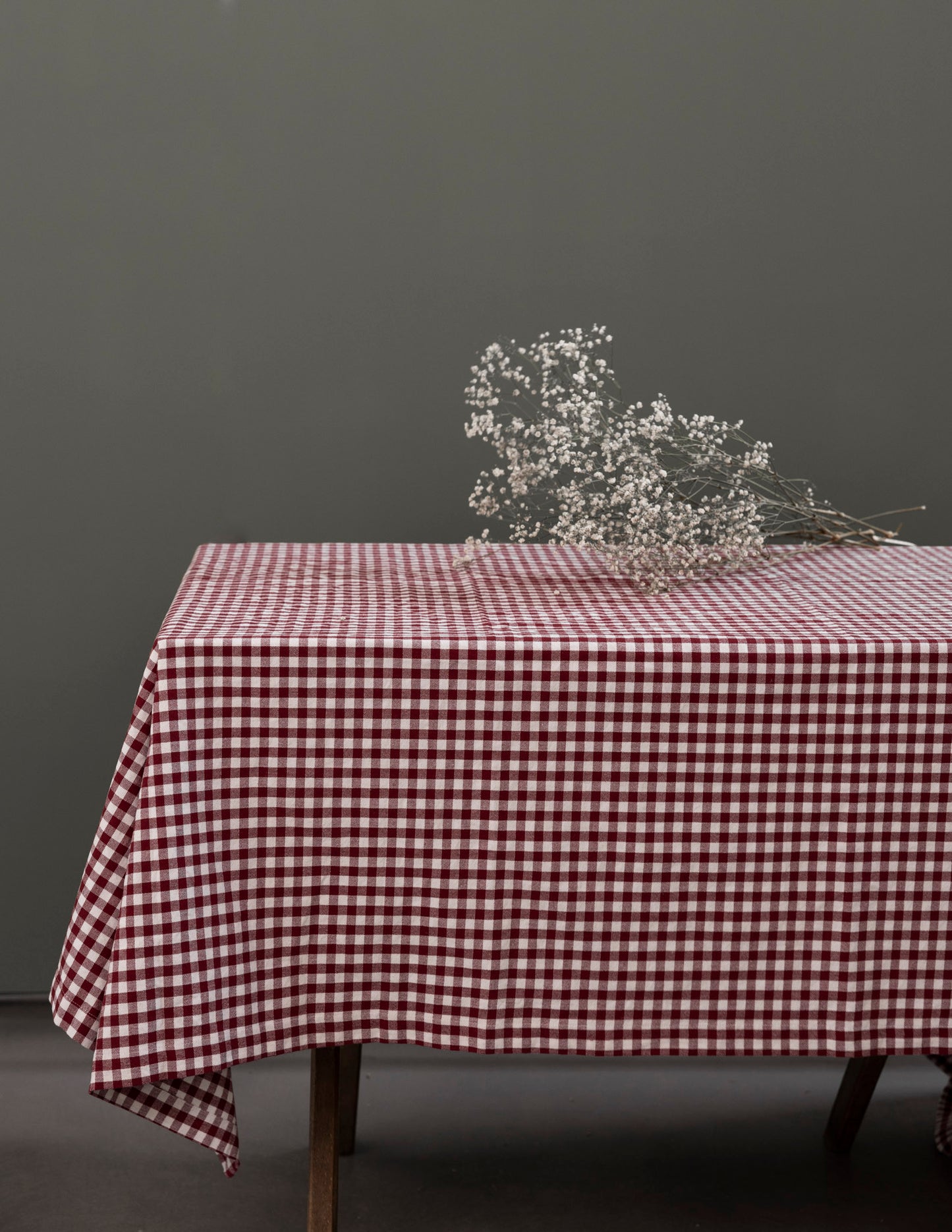Tischdecke - Rutan, rot, 250 x 140cm von Storefactory