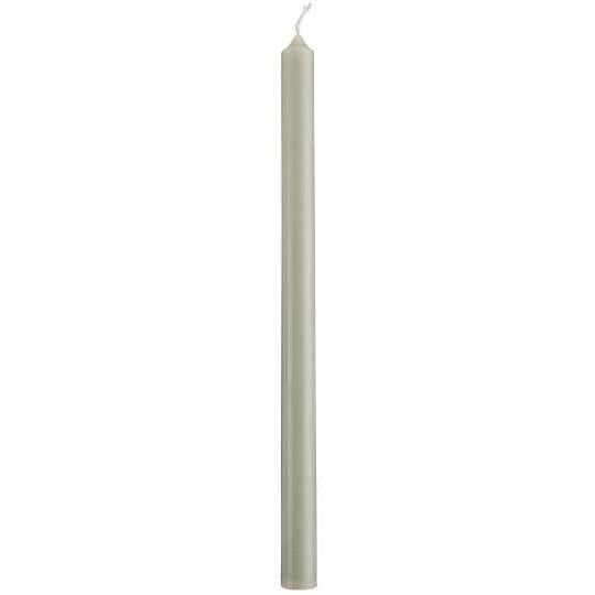 dünne Kerzen, Bleistiftkerzen, 20cm, staubig grün