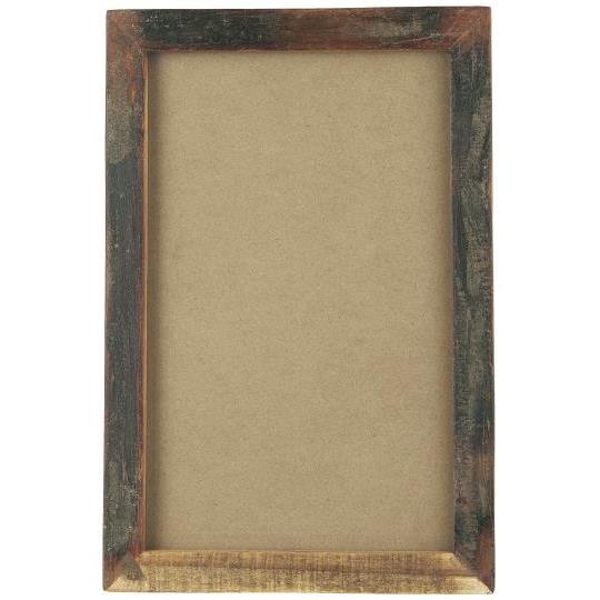 Bilderrahmen aus Vintage Holz, rechteckig, 16x26cm