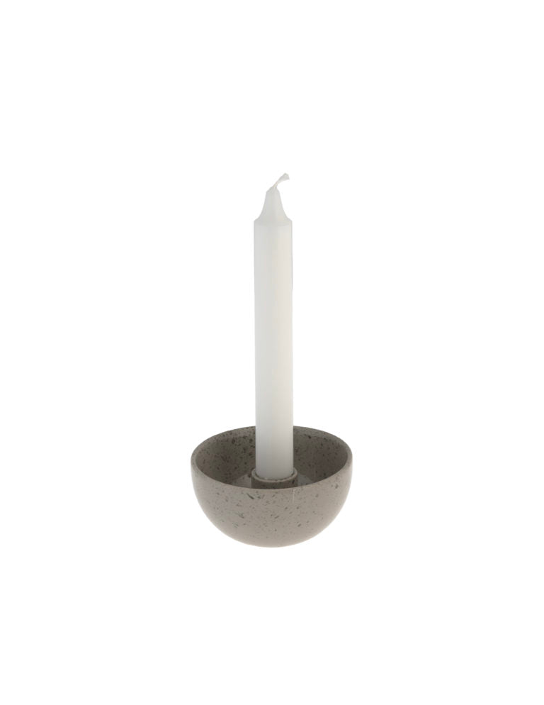 Kerzenleuchter, Lidatorp, natur, gesprenkelt, mini