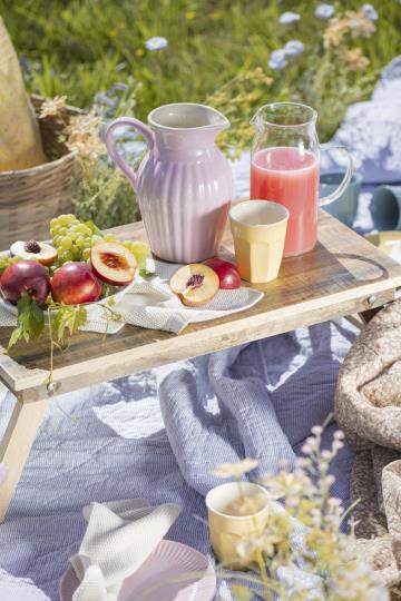 Glaskaraffe, Weinkaraffe, Glaskanne, klar, mit Henkel