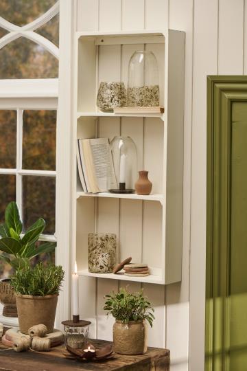 Kerzenhalter Hurricane, stilisierter Teelichthalter, Pflanzen