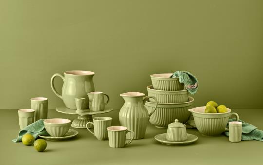 Teller Mynte, Wasabi, grün