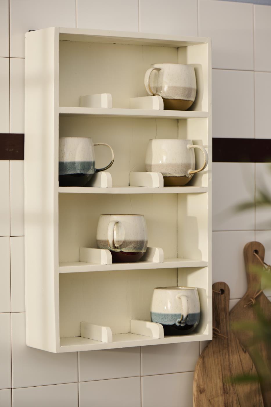 Tasse Agneta, Kaffeetasse, Becher, beige braun, von Ib Laursen