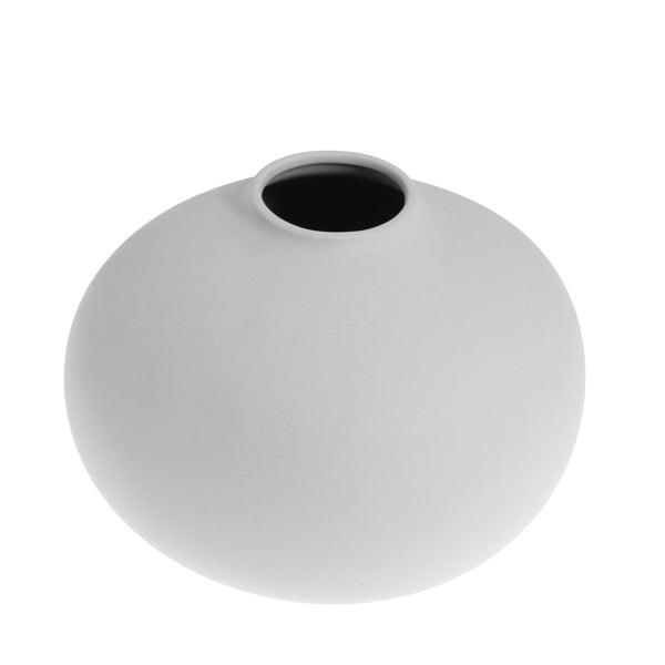 Keramikvase Källa, groß, hellgrau