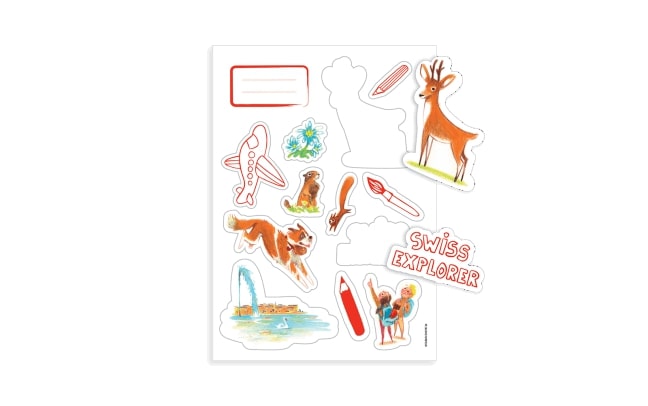 Reise Set Swisscolor: Metallkoffer mit Stiften und Pastellkreiden zum Malen