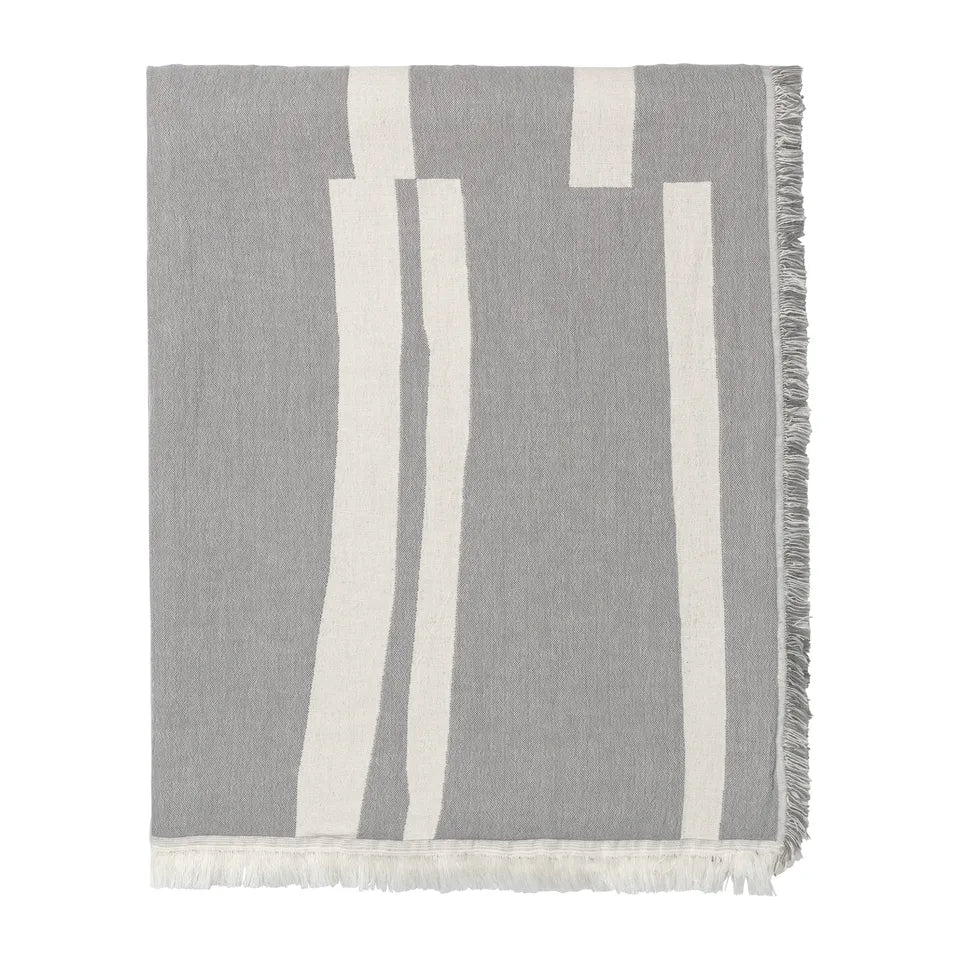 Tagesdecke Lyme Grass throw, grau, 130x180cm