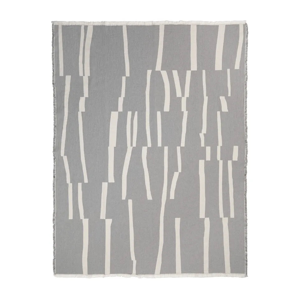 Tagesdecke Lyme Grass throw, grau, 130x180cm