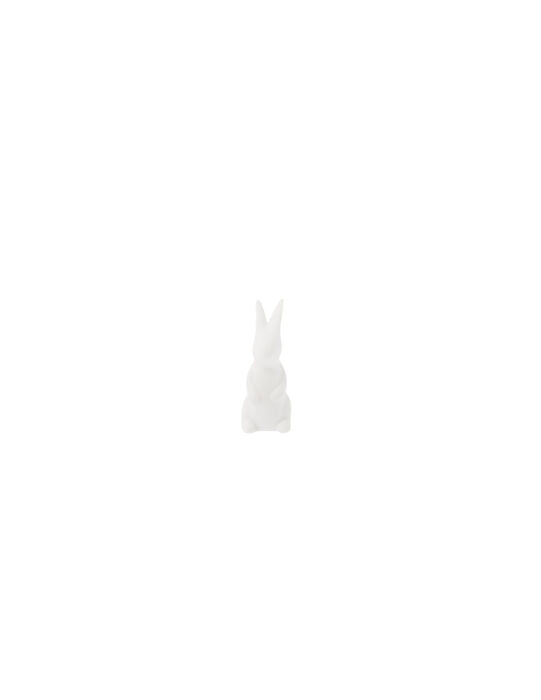 Osterhase Freja, weiß, Keramik von Storefactory