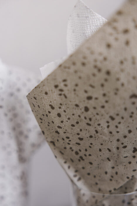 Papierserviette Spräcklig, gepunktet wie ein Ei, 11 x21cm von Storefactory
