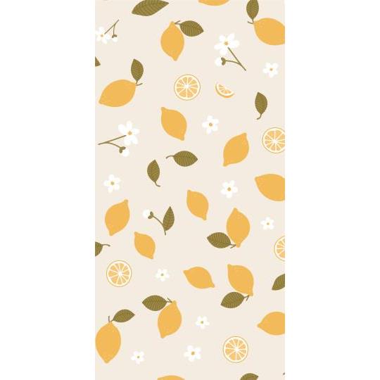 Papierserviette, Set, niedliche Zitronen, 11 x 21cm von Ib Laursen