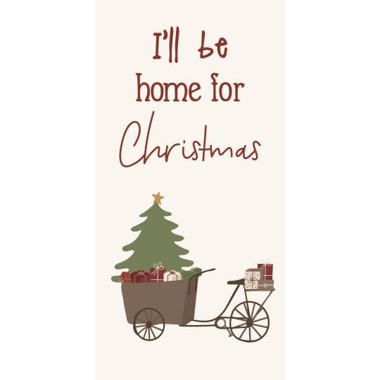 Servietten Set, schmal, I'll be home, 10x20cm, 16 Stk.