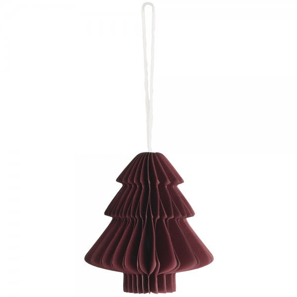 Papier Tannenbaum, IBL, dunkel rot