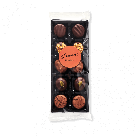 Premium Auslese Marzipan mit 10 Pralinen