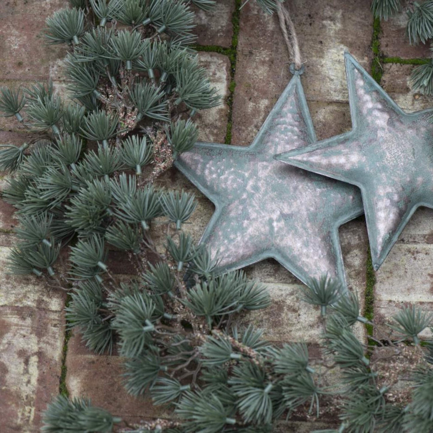 Anhänger Stern, Blech