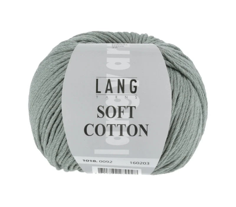 Lang Yarns, 100% Baumwollgarn, Wolle, Knäuel, Soft Cotton