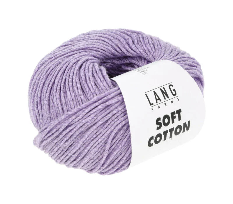 Lang Yarns, 100% Baumwollgarn, Wolle, Knäuel, Soft Cotton