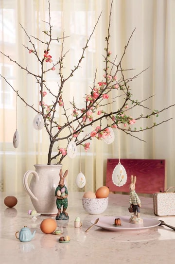 2er Set: Maileg Osteranhänger - gelb