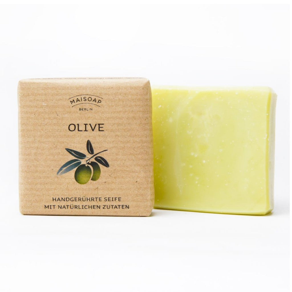 handgerührte Seife von Maisoap - Olive