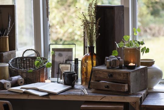 Bilderrahmen, Fotorahmen, klappbar, schwarz, Metall, 30 x 21cm