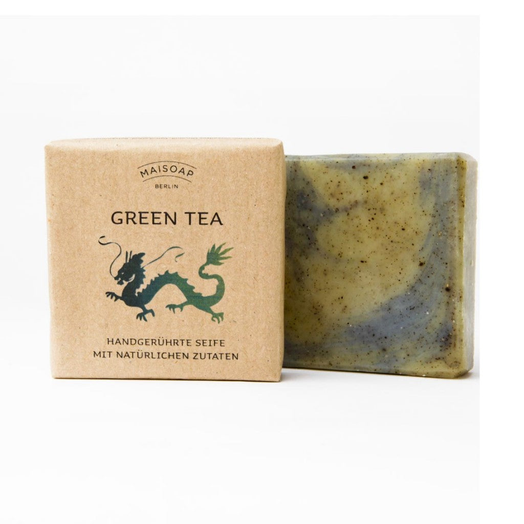 handgerührte Seife von Maisoap - Green Tea
