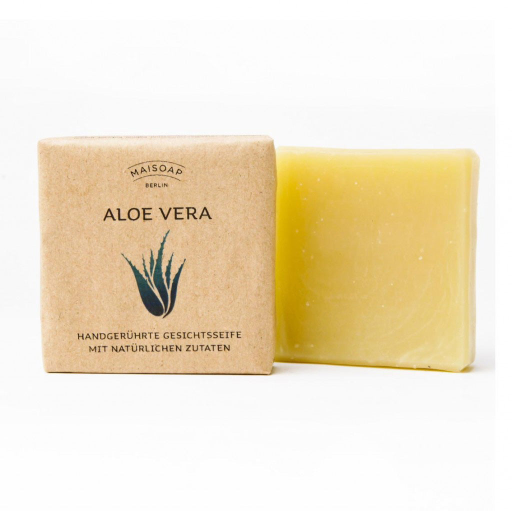 handgerührte Seife von Maisoap - Aloe Vera