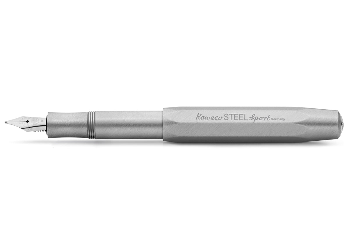 Kaweco Füllfederhalter, Steel Sport, stahlfarben