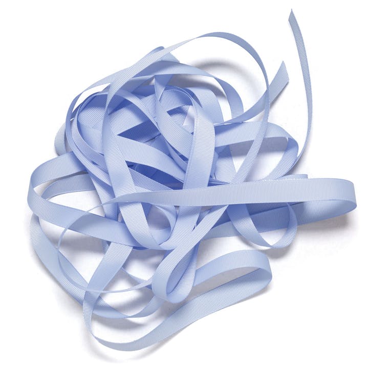 Ripsband, Band, Geschenkband, 5m, babyblau, hell blau