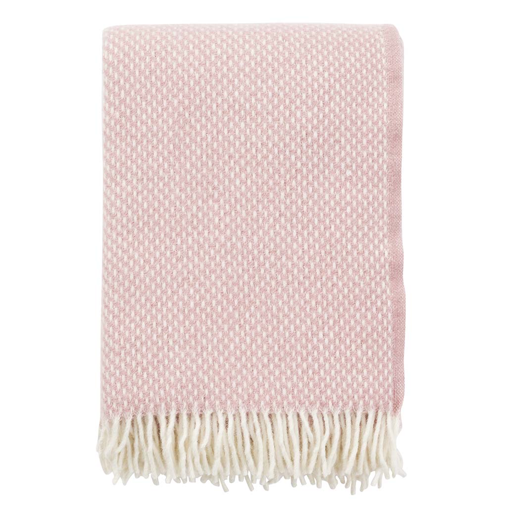 Klippan Decke Preppy, misty rose, 200 x 130cm