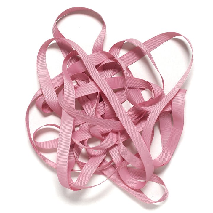 Ripsband, Band, Geschenkband, 5m, alt rosa