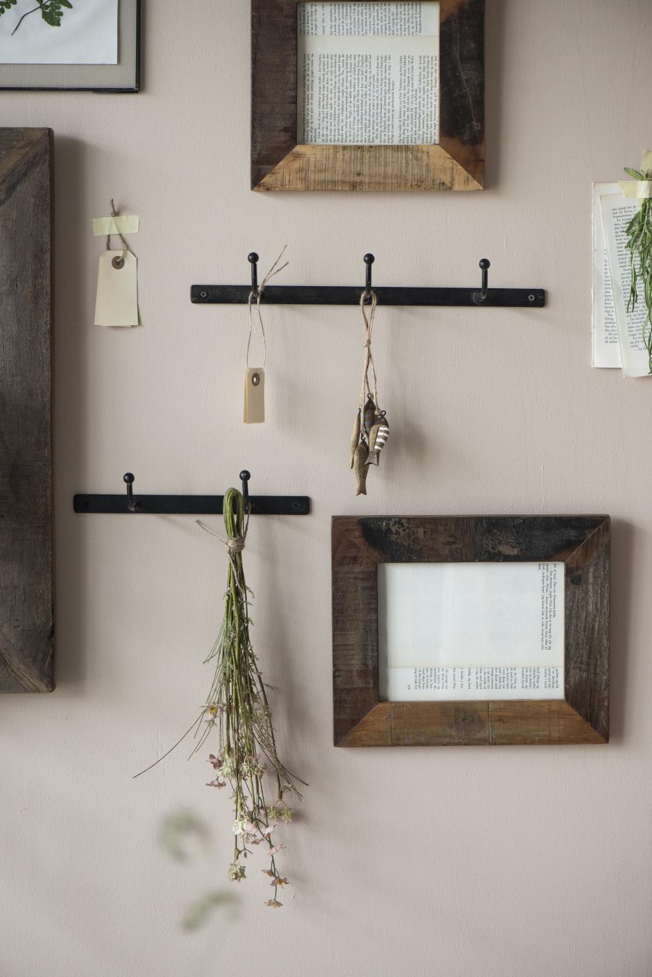 Bilderrahmen aus Vintage Holz, für 15 x 15cm Bilder