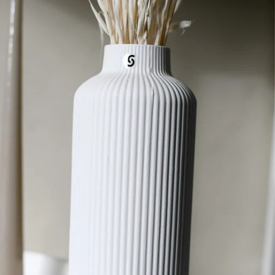 Vase Adala, weiss - mueggelig