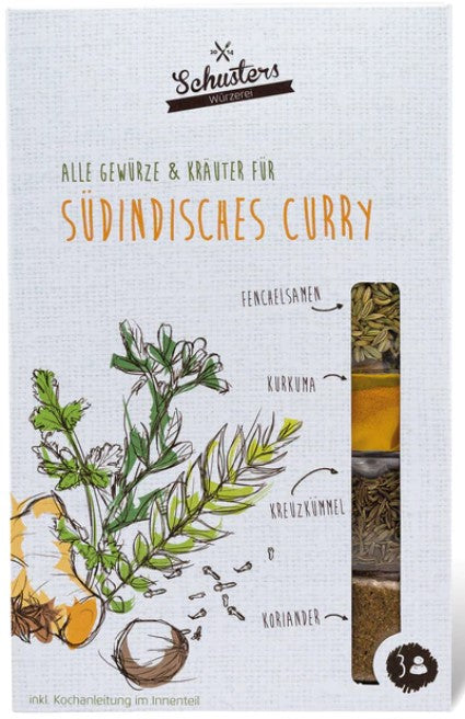 Südindisches Curry - Gewürzset