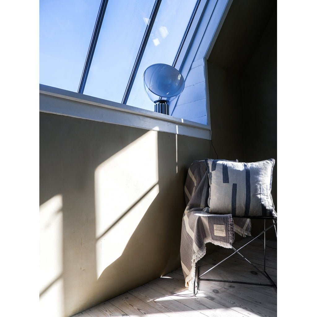 Decke Lyme grasse, 180 x 130cm, Farbe blue