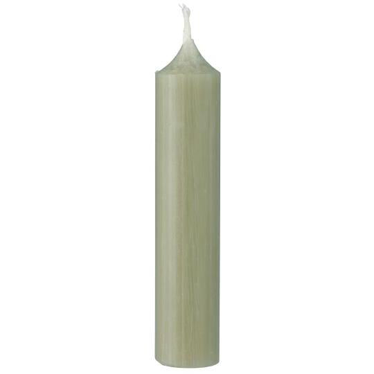 Stabkerze, kurze Kerzen, 11cm, khaki