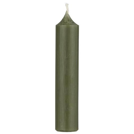 Stabkerze, kurze Kerzen, 11cm, waldgrün