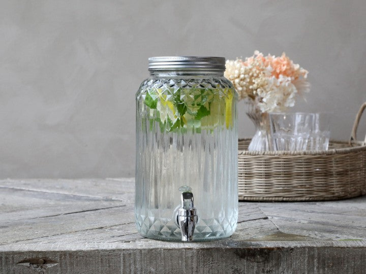 Getränkespender Glas, Wasserspender Bügelverschluss