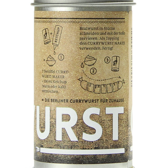 Currywurstmaker - Würzmischung für die perfekte Currywurst - Haus der feinen Kost