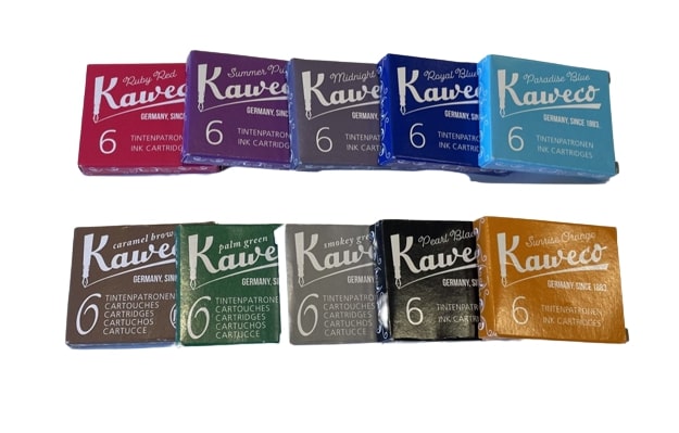 Tintenpatronen Kaweco - in 10 Farben