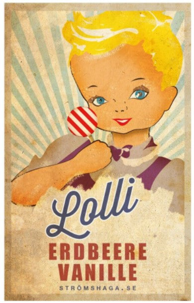 Lolli Erdbeere / Vanille
