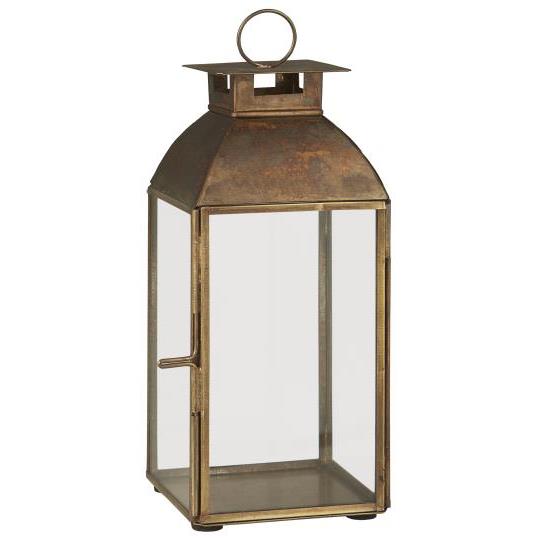 Laterne Alfred, mit Glas, flacher Schornstein, mit Aufhängung von Ib Laursen