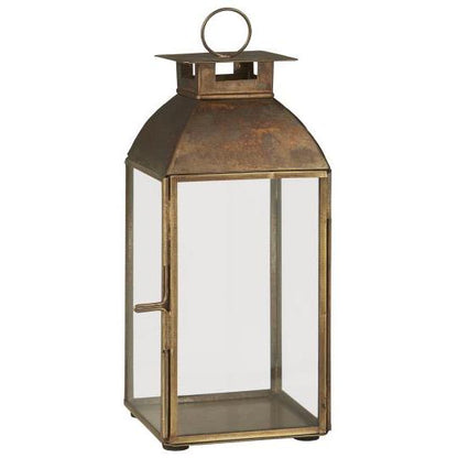 Laterne Alfred, mit Glas, flacher Schornstein, mit Aufhängung von Ib Laursen