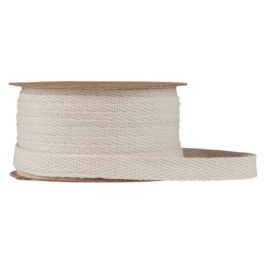 Baumwollband auf Spule, ash kit, 5m