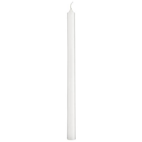 Bleistiftkerzen, dünne Kerzen, 20cm, weiß
