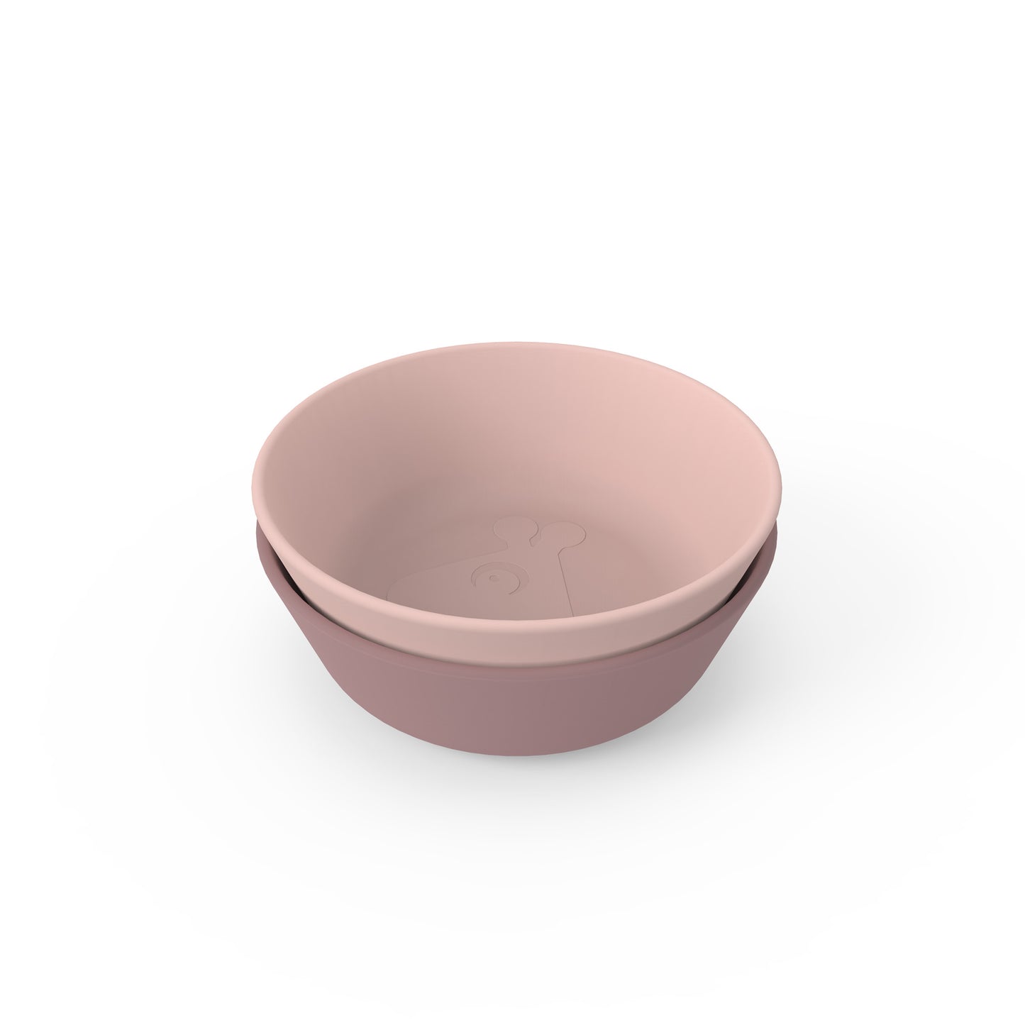 Schüssel Set, 2er Set, Kinderschüssel, kiddish bowl Raffi, rose