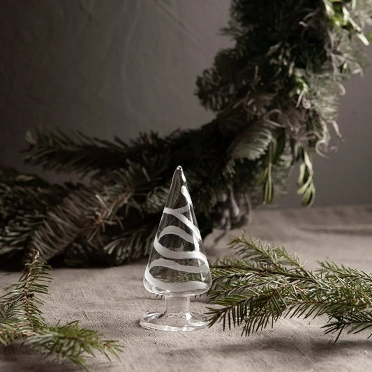 Glasfichte Granbo, Weihnachtsbaum, Girlande, klein