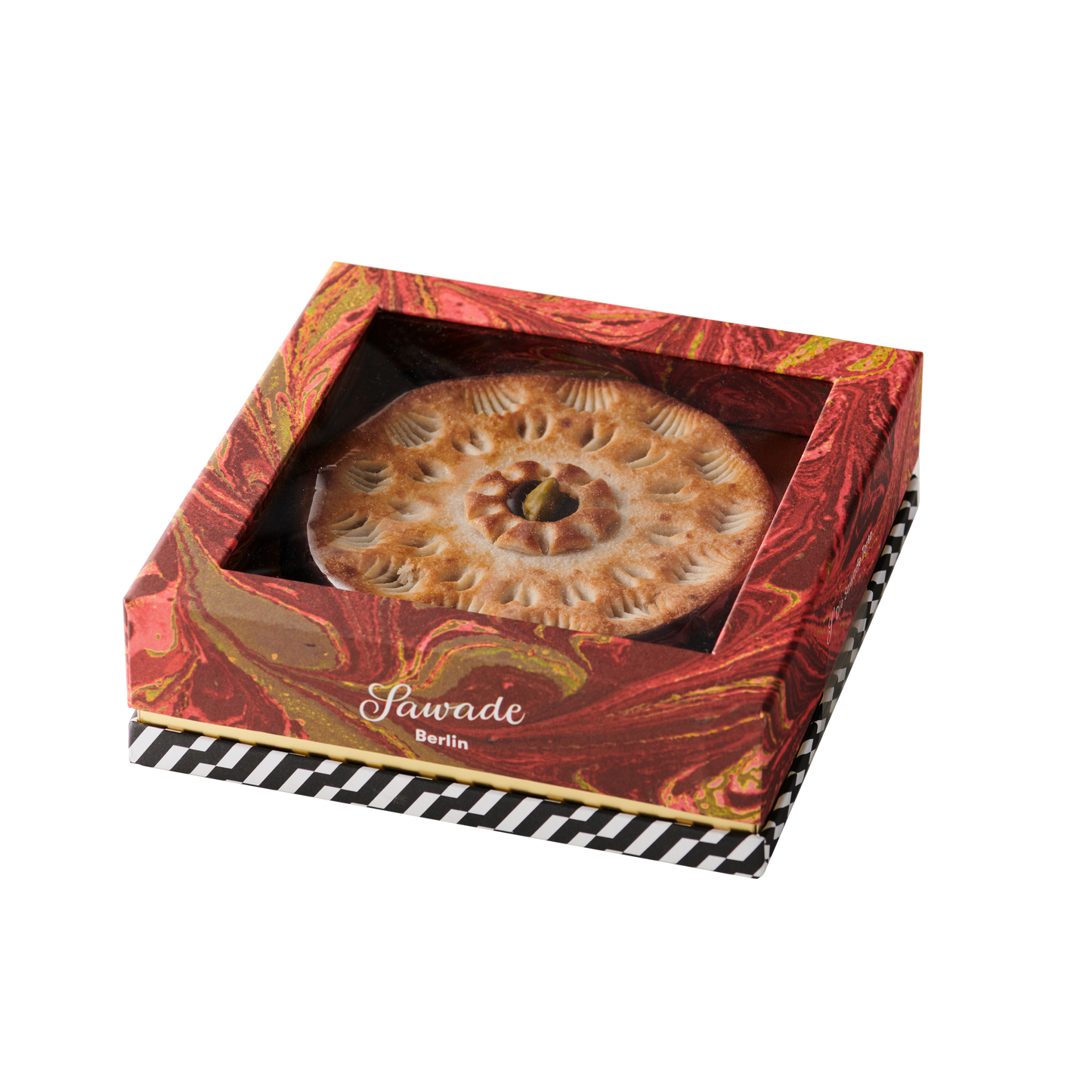 Sawade Torte in Geschenkschachtel, Nougat, Krokant, Trüffel und Edelmarzipan