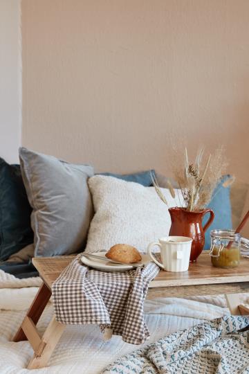 Holz Podium, Frühstück-im-Bett-Tablett von Ib Laursen