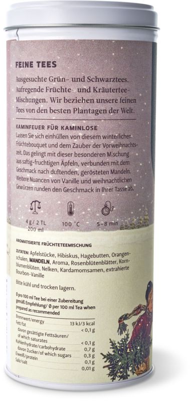 Sawade - Tee, No. 119, Kaminfeuer für Kaminlose, Früchteteemischung, 100g