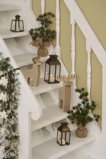 Laterne Alfred, mit Glas, flacher Schornstein, mit Aufhängung von Ib Laursen